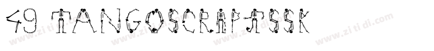 49 TangoScriptSSK字体转换
